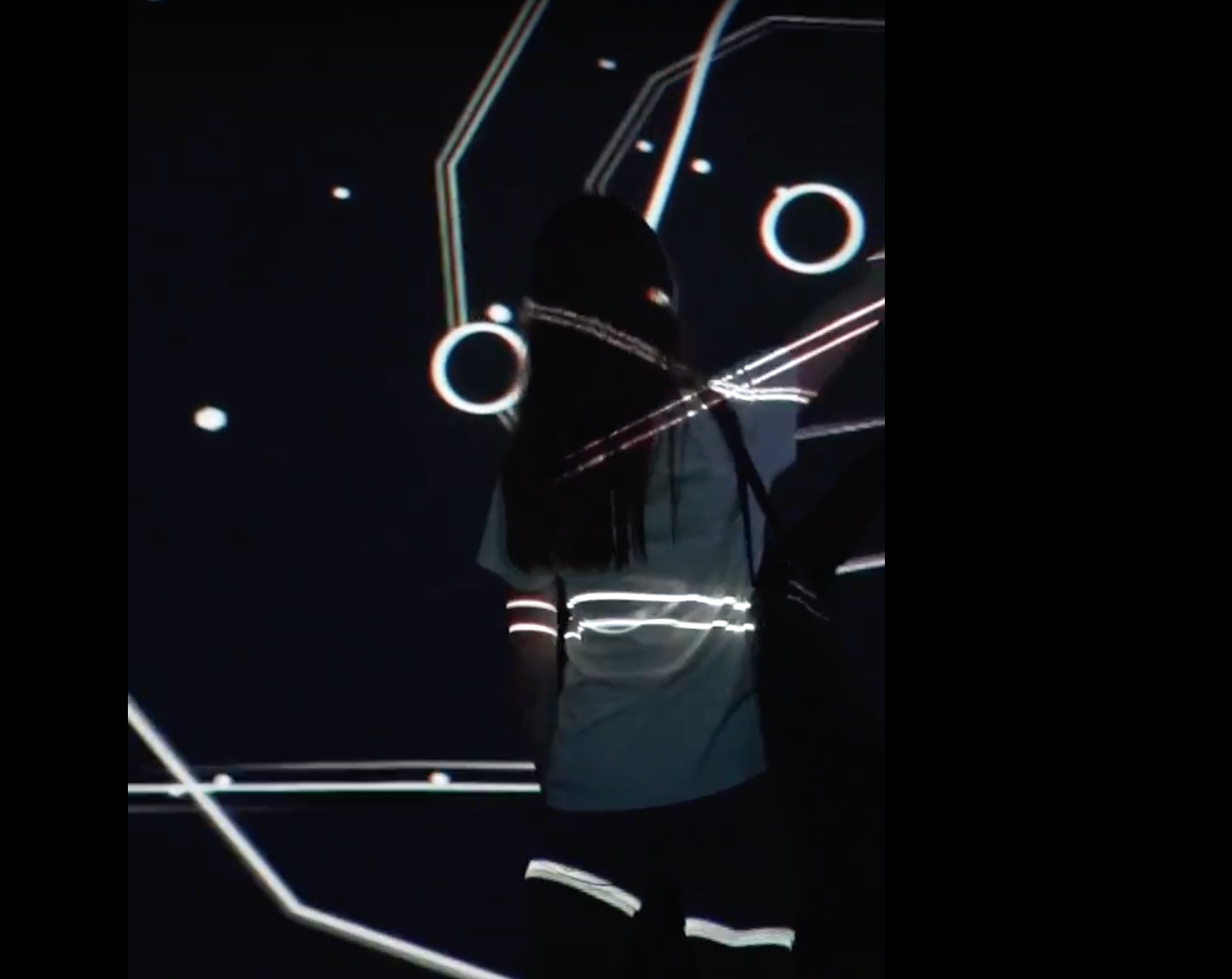 Projection and performance in the museum room