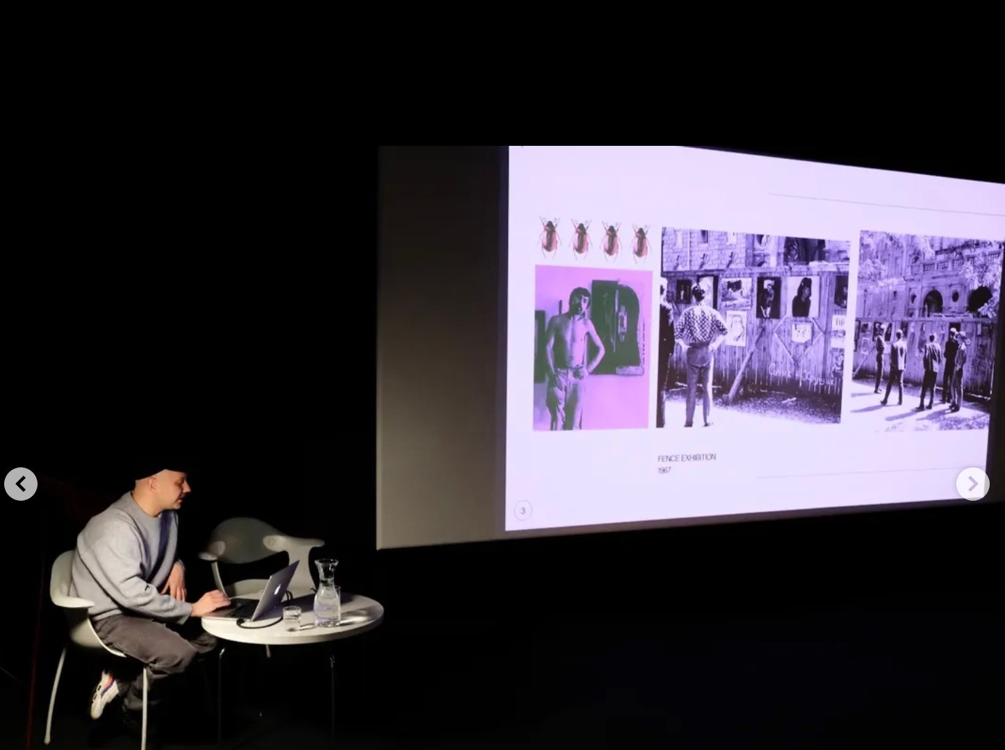 Andrii Siguntsov · programme presentation at Kino REX