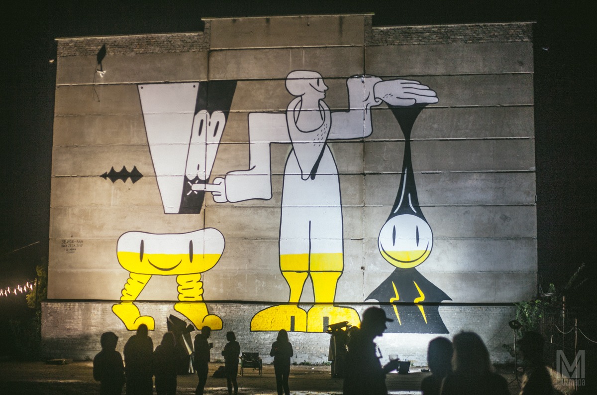 Zbiok — mural