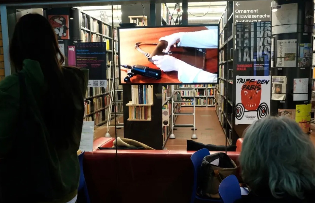 Video presentation in the cinema space · project archive