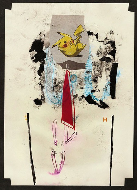 Denys Kravets — collage with Pikachu, Law of Similarity