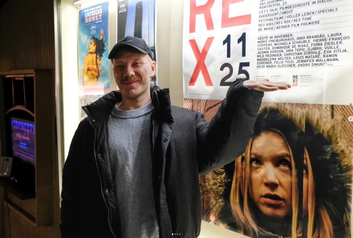 Andrii Siguntsov at Kino REX · November 2025