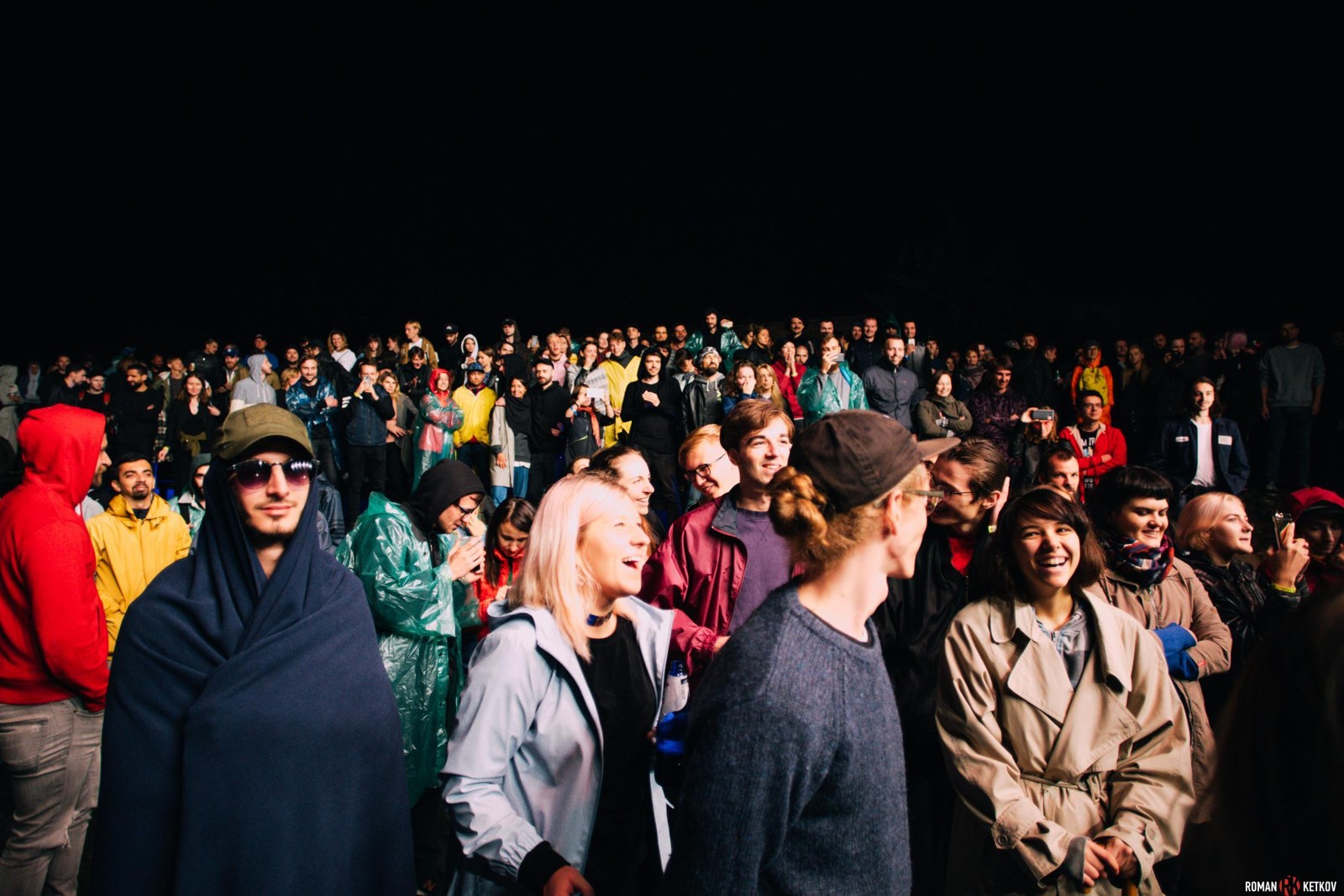 Audience at the Antracite stage · Roman Ketkov / The Independent