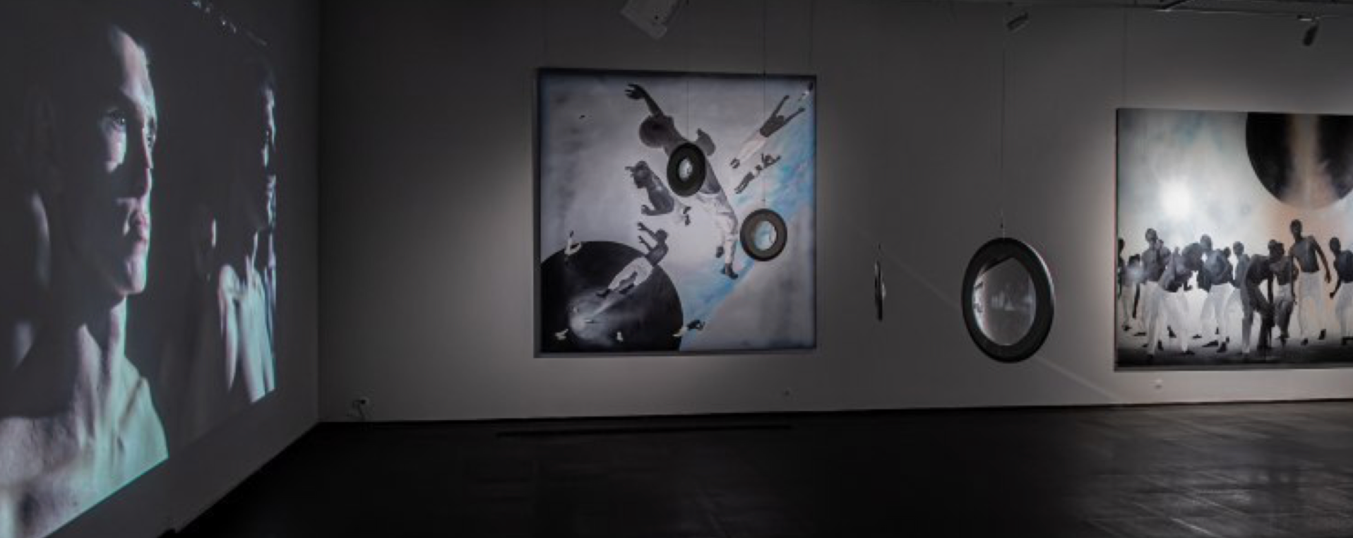 Viktor Sydorenko. Zero Year. The Idea of Light — paintings and video projection. M17